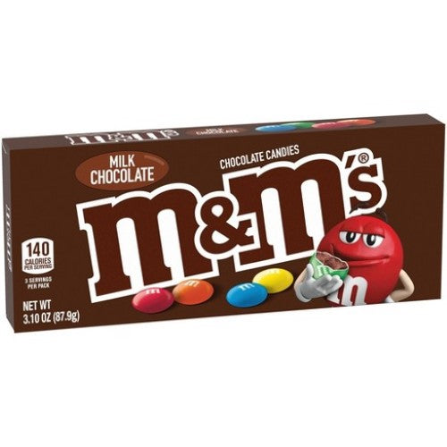 TB M&M’s Milk Chocolate 87.9g ( 12 Pack )
