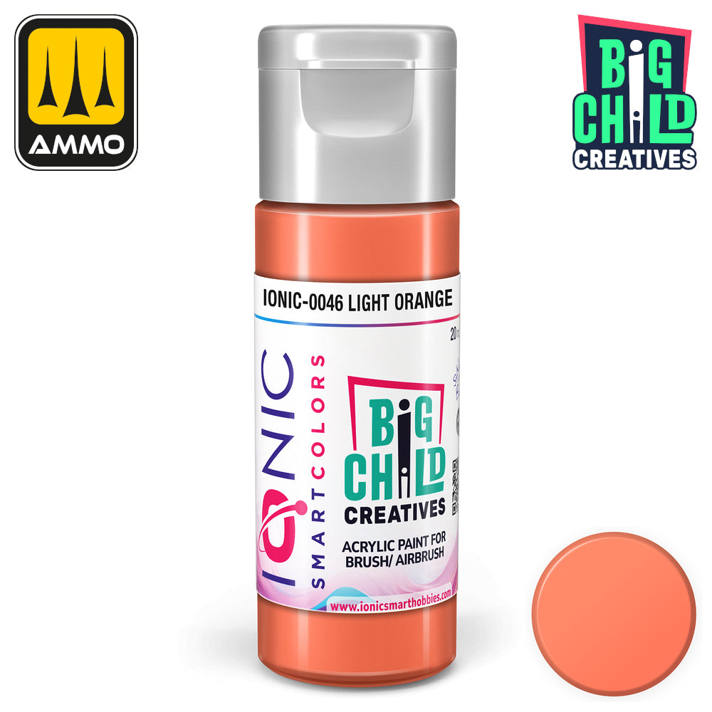 Ionic - Acrylic Paints - Light Orange 20ml - Model Paint