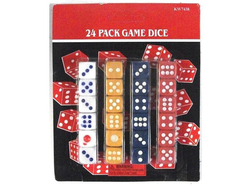 DICE - 24PC (4 Packs)