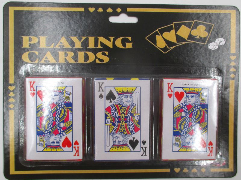 PLAYING CARDS - MINI SIZE (12 Packs)