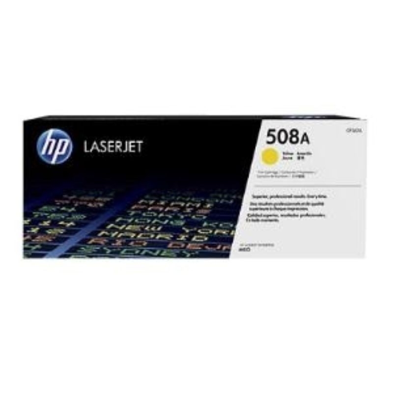 HP 508A Original Toner Cartridge - Yellow - Laser