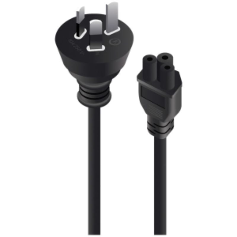 Alogic Standard Power Cord - For Power Supply - 230 V AC / 10 A - Black