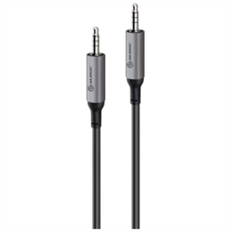 Alogic Ultra 3.5mm (Male) to 3.5mm (Female) Audio Cable - Space Gre