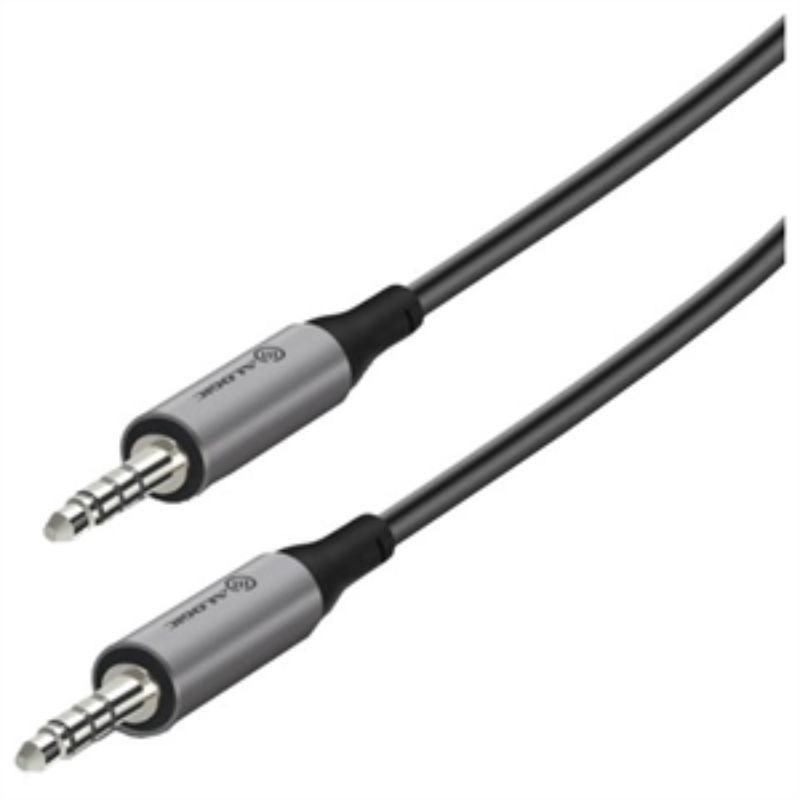 Alogic Ultra 3.5mm (Male) to 3.5mm (Female) Audio Cable - Space Gre