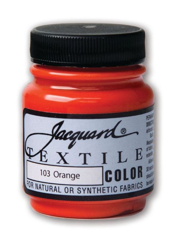 Paint - JACQUARD TEXTILE COLOURS ORANGE 103 (66.54ml)