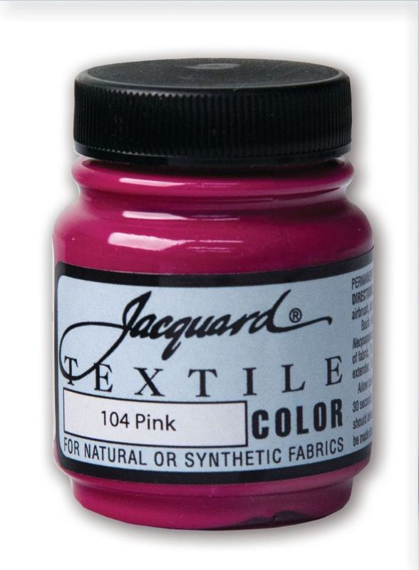 Paint - JACQUARD TEXTILE COLOURS PINK 104 (66.54ml)