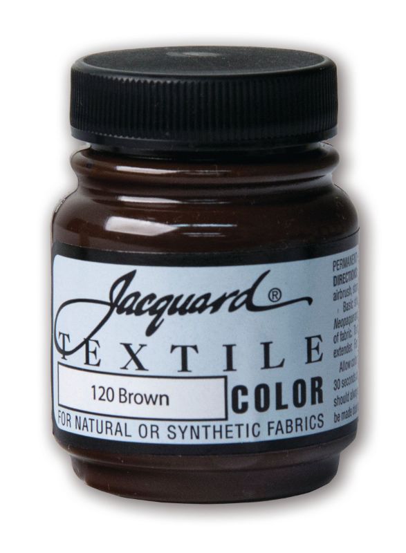 Paint - JACQUARD TEXTILE COLOURS BROWN 120 (66.54ml)