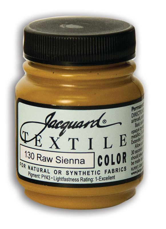 Paint - JACQUARD TEXTILE COLOURS RAW SIENNA 130 (66.54ml)