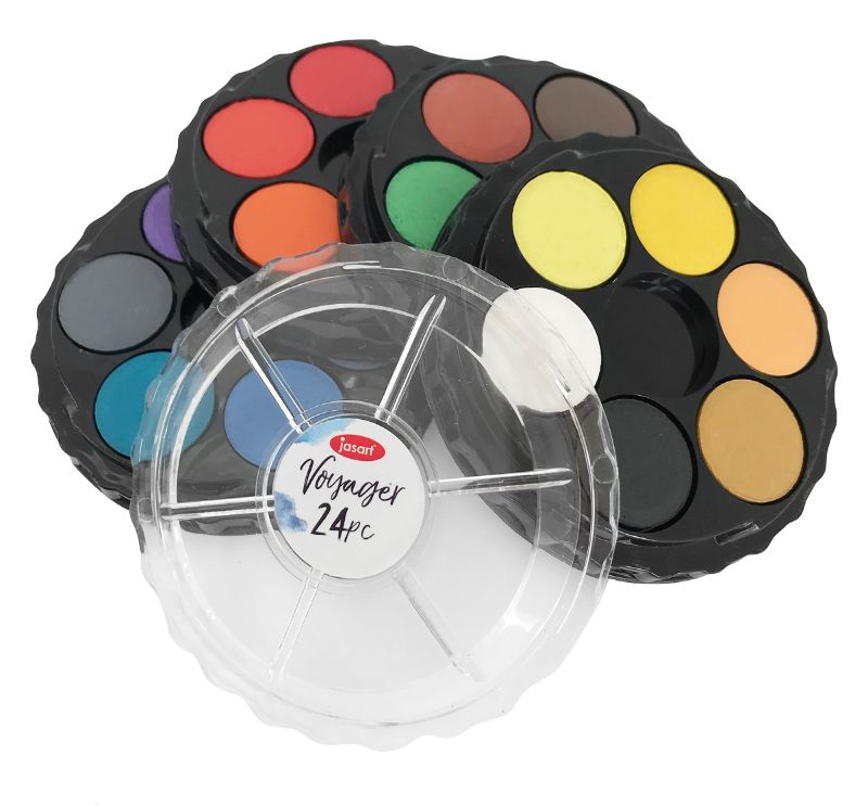 JASART VOYAGER WATERCOLOUR DISCS SET - Type 1