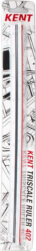 Kent Scale Rulers (Triangular Scale 402)