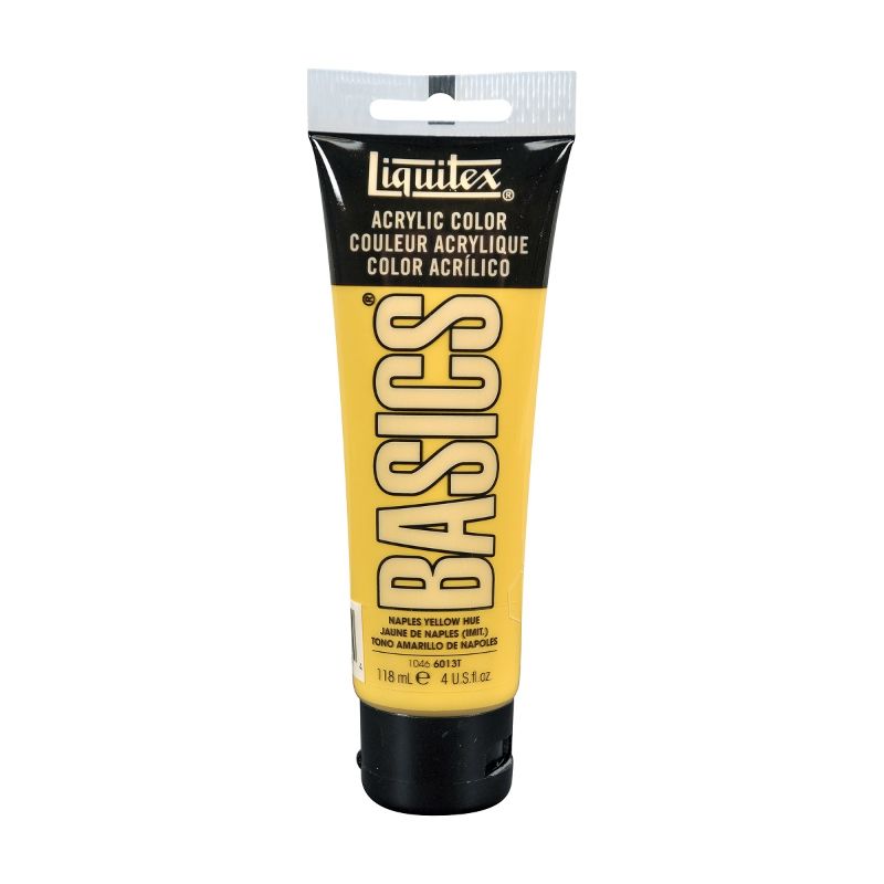 Acrylic Paint - Liquitex Basics 118ml (Naples Yellow)