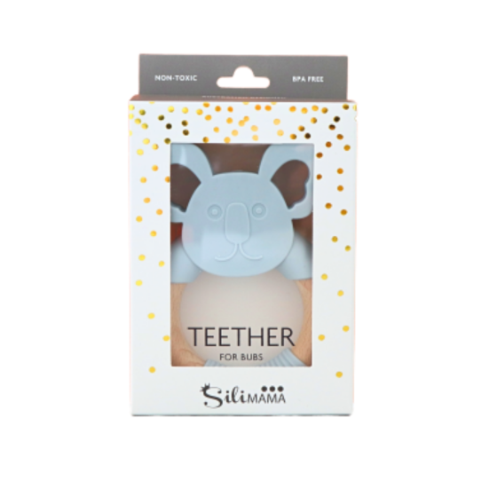 Koala Teether - Soft Grey - Jellystone
