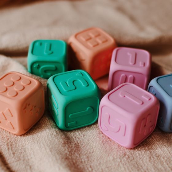 My First Dice - Bubblegum & Peach - Jellystone