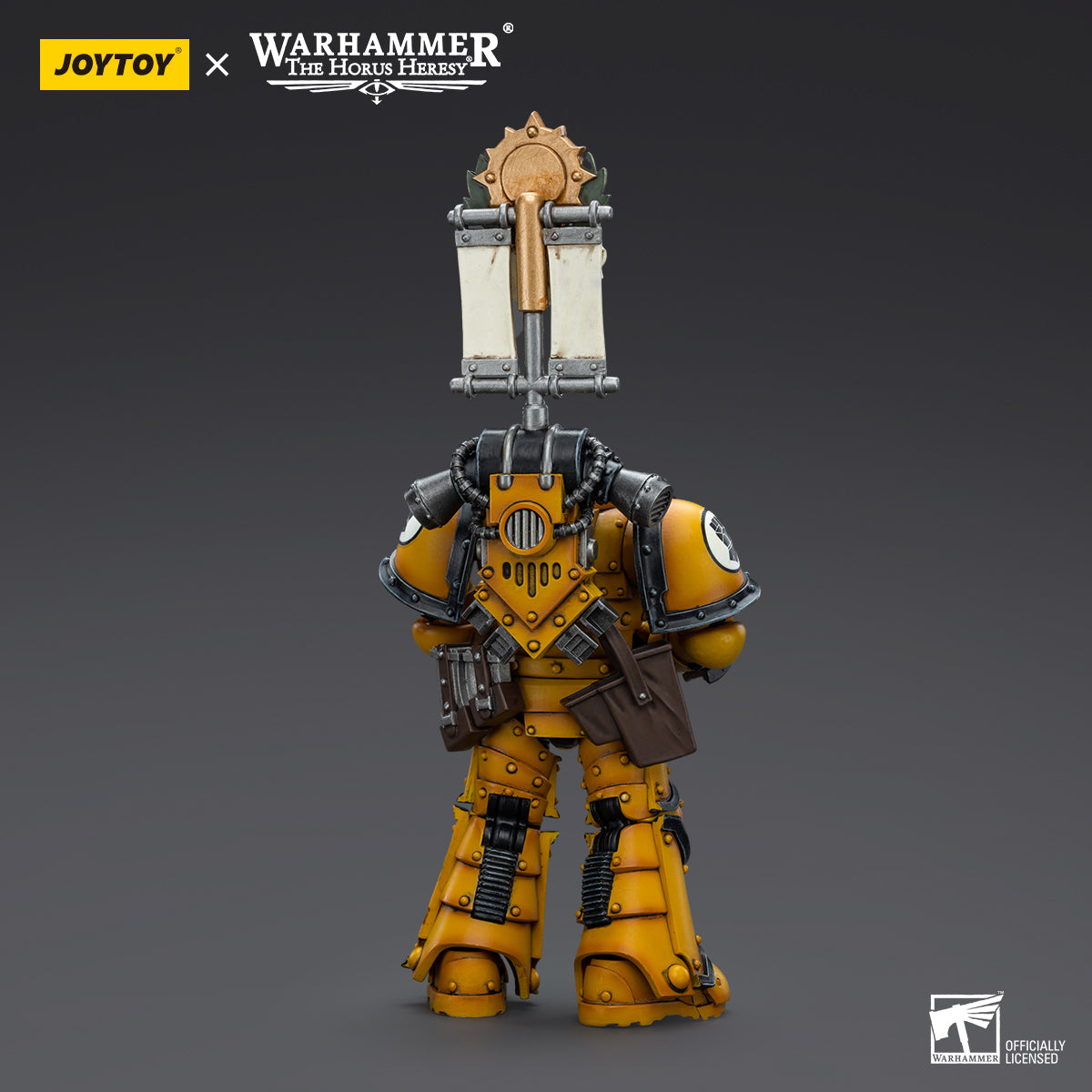 Warhammer 40K 1/18 Imperial Fists Legion - Tactical Squad Sgt with Power Sword