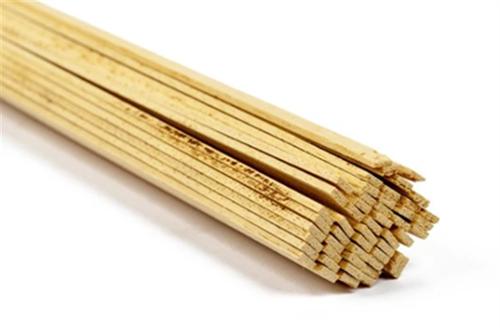 Obechi Model Wood Strips 1.8 x 5 x 550mm 50 Pack - Billing Boats BW1031