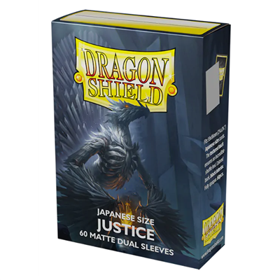 Dragon Shield: Japanese Size Sleeves - Matte Dual - Justice