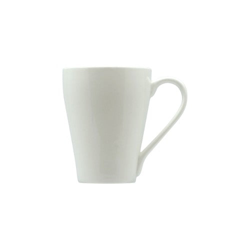 Set of 6 Rockingham Cone Mugs, 400ml, featuring a modern geometric design for stylish hot beverage enjoyment.