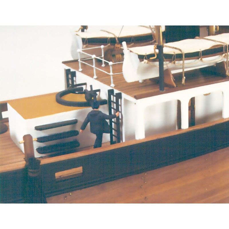 Wooden Ship Kitand Fittings - Artesania Latina 1/50 Sanson Tugboat