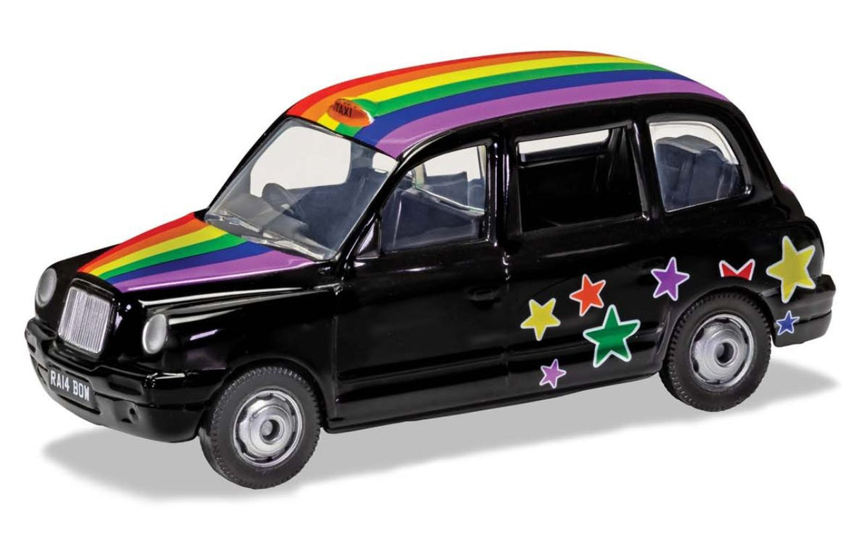 Diecast Car - London Taxi Rainbow