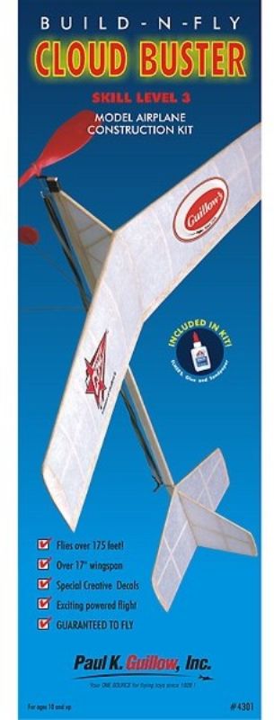 Balsa wood glider kit for smooth flights; includes high-quality parts and white glue for DIY fun and learning.