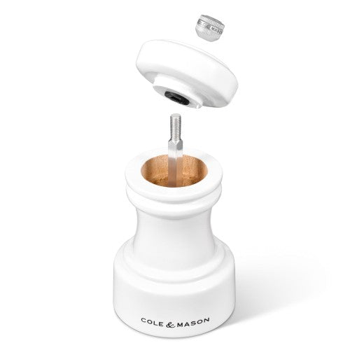 Cole & Mason Hoxton White Gloss Pepper Mill 104mm