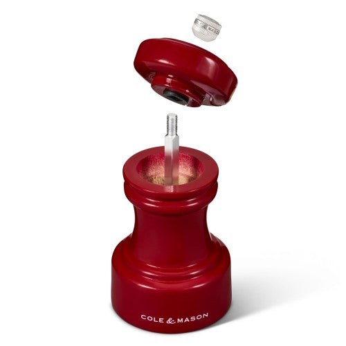 Cole & Mason Hoxton Red Gloss Salt Mill 104mm