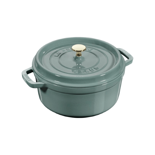 Staub Cocotte Round 24cm - Eucalyptus
