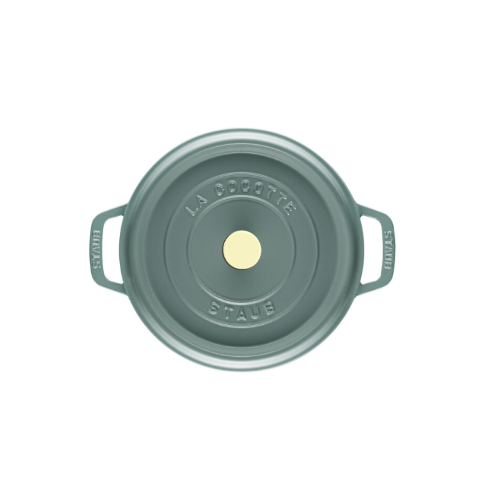 Staub Cocotte Round 24cm - Eucalyptus
