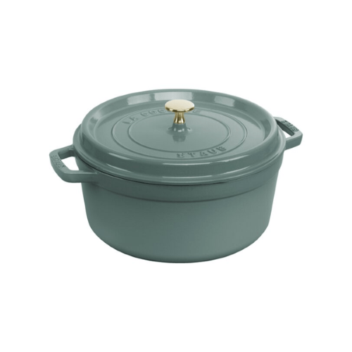 Staub Cocotte Round 26cm - Eucalyptus