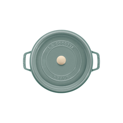 Staub Cocotte Round 26cm - Eucalyptus