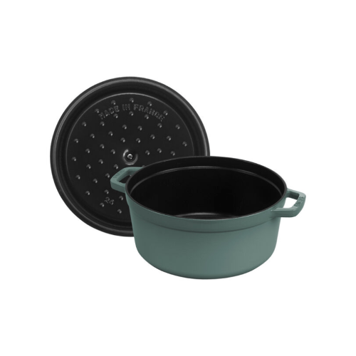 Staub Cocotte Round 26cm - Eucalyptus