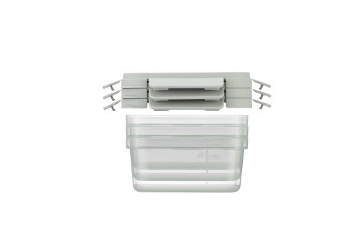 LocknLock Nestopia 3 x 500ml Rectangular Set