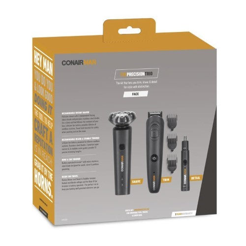 Rotary Shaver - ConairMan The Precision Trio (CMK30A)