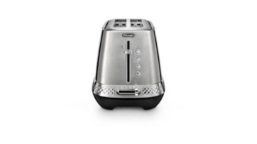 Long Slot Toaster - De'Longhi Diadema CTV3003.M (Silver)