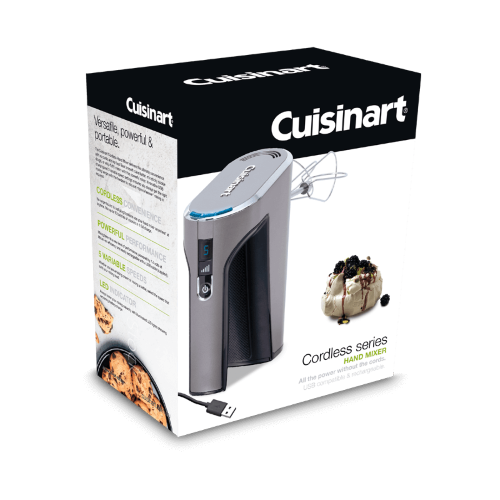 Cordless Hand Mixer - Cuisinart RHM-100XA