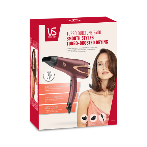 Hair Dryer - Vidal Sassoon Turbo Quietone 2400 (VSD362BA)