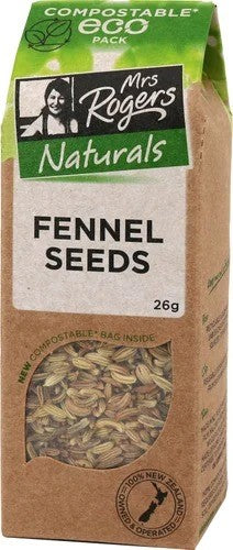Mrs Rogers Eco Fennel Seeds 26g