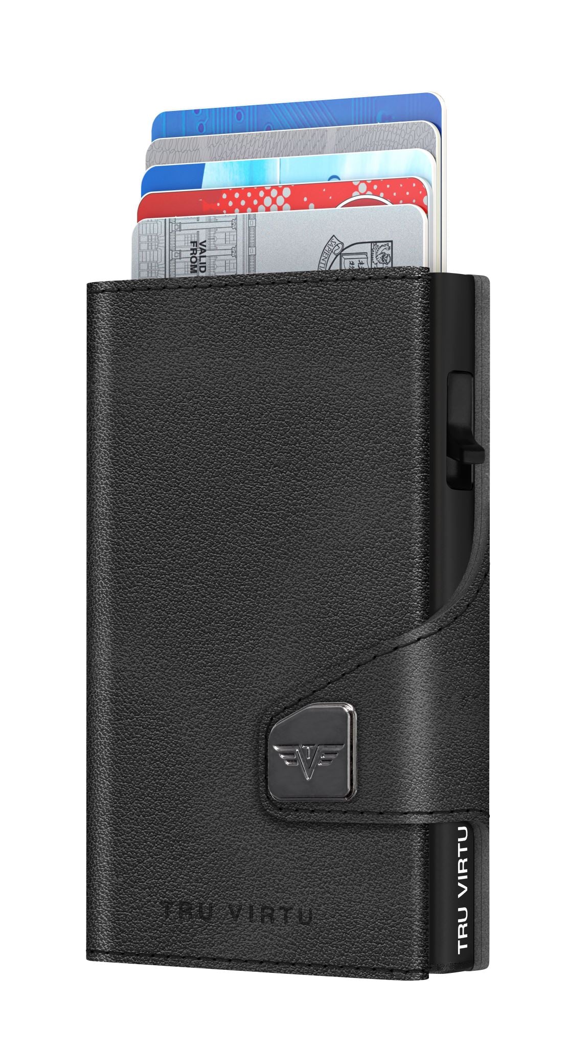 Card Case - Tru Virtu Nappa (Black/Black)