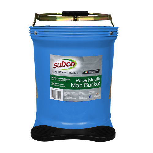 Sabco Mop Bucket Wide Mouth 16l Blue
