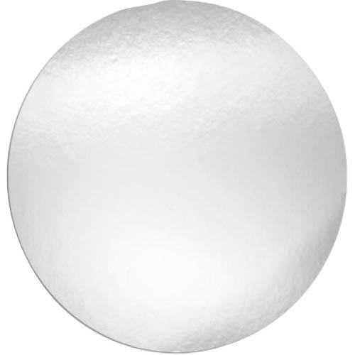 Gobake 2mm Cake Disc Round Silver 6in 50pk