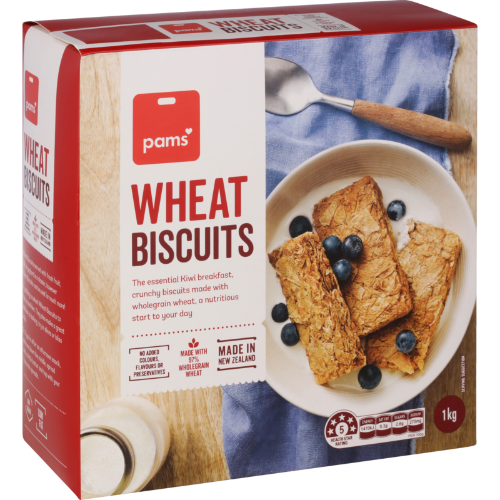 Pams Wheat Biscuits 1kg