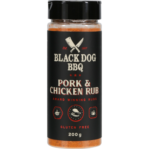 Black Dog Bbq Pork N Chicken Rub 200g