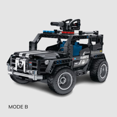 iM Master Mechanical 2 in 1 - Military SWAT vehicles - 391PCS
