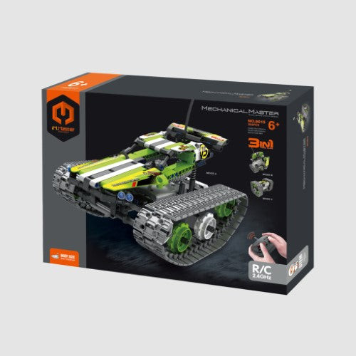 iM Master 2.4G R/C 3 in 1 - High Speed Stunt Car - Green - 353pcs