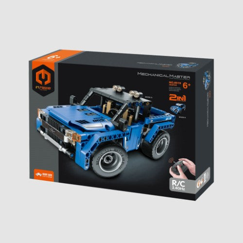 iM Master 2.4G R/C 2 in 1 - Pickup SUV - Blue - 353pcs