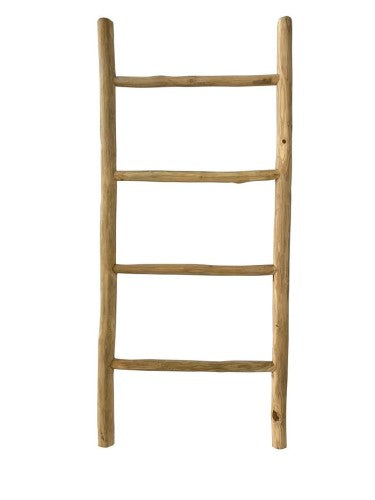 Teak Lara Display Ladder Natural 150 x 60cm