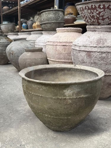 Antique Borneo Open Water Pot Advika 68 x 42cm