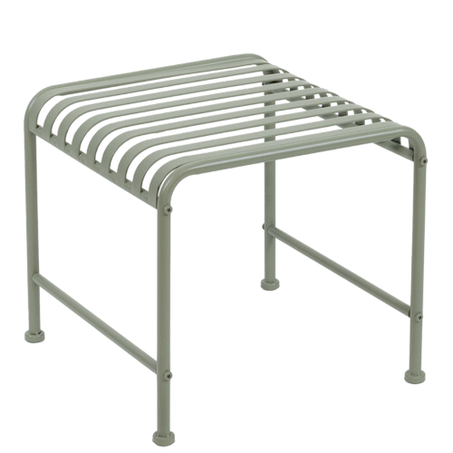 Outdoor Side Table Stool Verdant Voyage Sage Green 46cm
