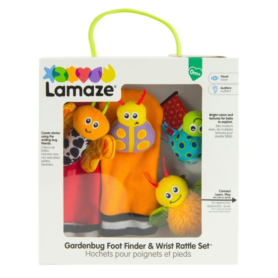 Gardenbug Foot Finder & Wrist Rattle Set - Lamaze