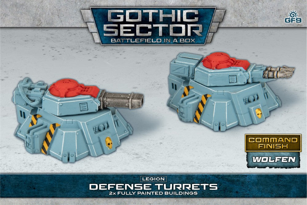 Battlefield in a Box: Gothic Sector - Legion: Defense Turrets - Alternate Paint